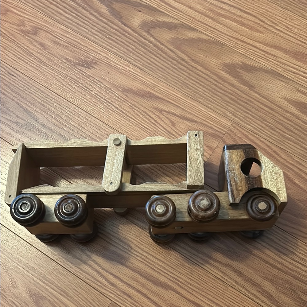Wooden Toy Truck